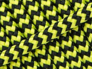 black  neon yellow shockwave 6mm